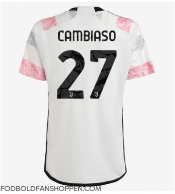 Juventus Andrea Cambiaso #27 Udebanetrøje 2023-24 Kortærmet